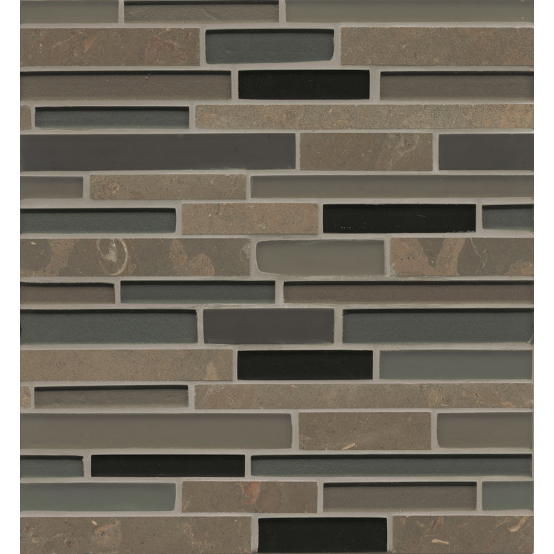 Manhattan Glass Linear Mosaic Wall & Floor Tile, Ellensburg