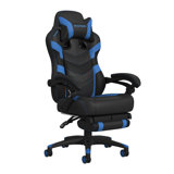 RESPAWN 110 Pro Gaming Chair - Gaming Chair with Footrest, Reclining Gaming Chair, Video Gaming Computer Desk Chair, Adjustable Desk Chair, Gaming Chairs For Adults With Headrest Pillow