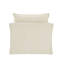 Shane Beige Linen 3Pcs Living Room Set