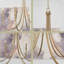 Lustre classique à 6 lumières de style bougie Florvil