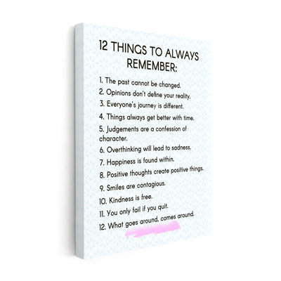 12 choses à retenir