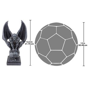 Design Toscano Hellion the Devil Gargoyle Statue & Reviews | Wayfair