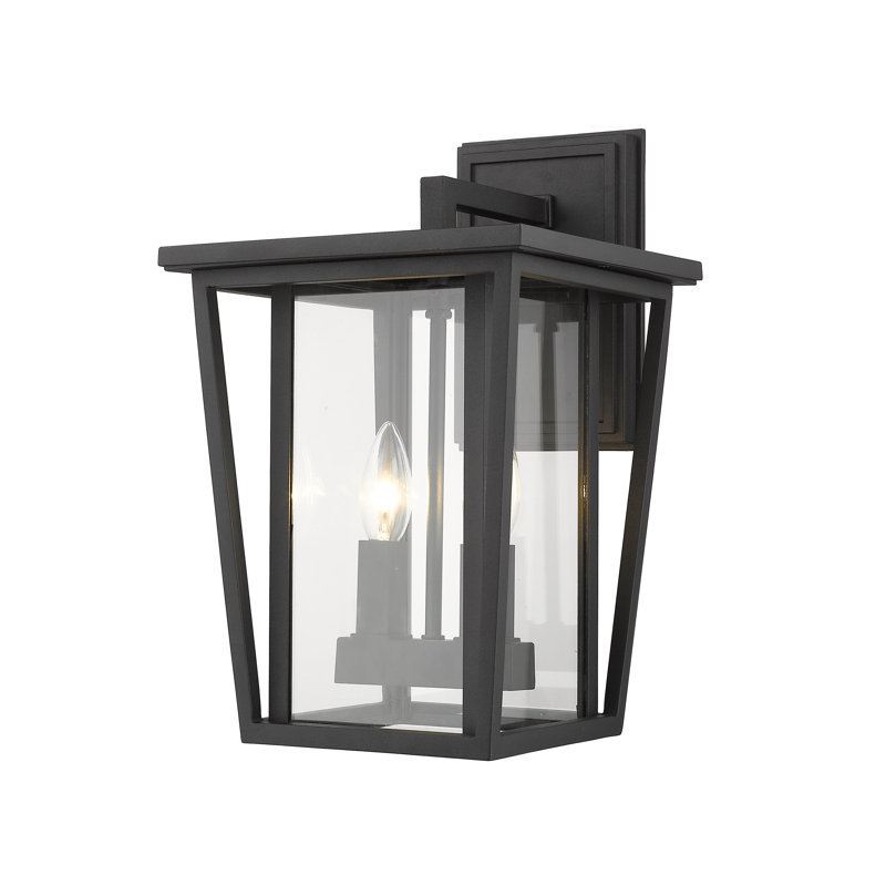 Amreet Aluminum Wall Light, Black