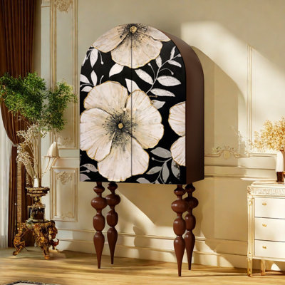 Vintage Entrance Accent Cabinet Side Cabinet