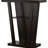 Transitional Console Table In Warm Cappuccino For Home Decor With Stylish Design