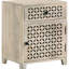 Armoire d'appoint avec tiroir Whitewashed Whitewashed