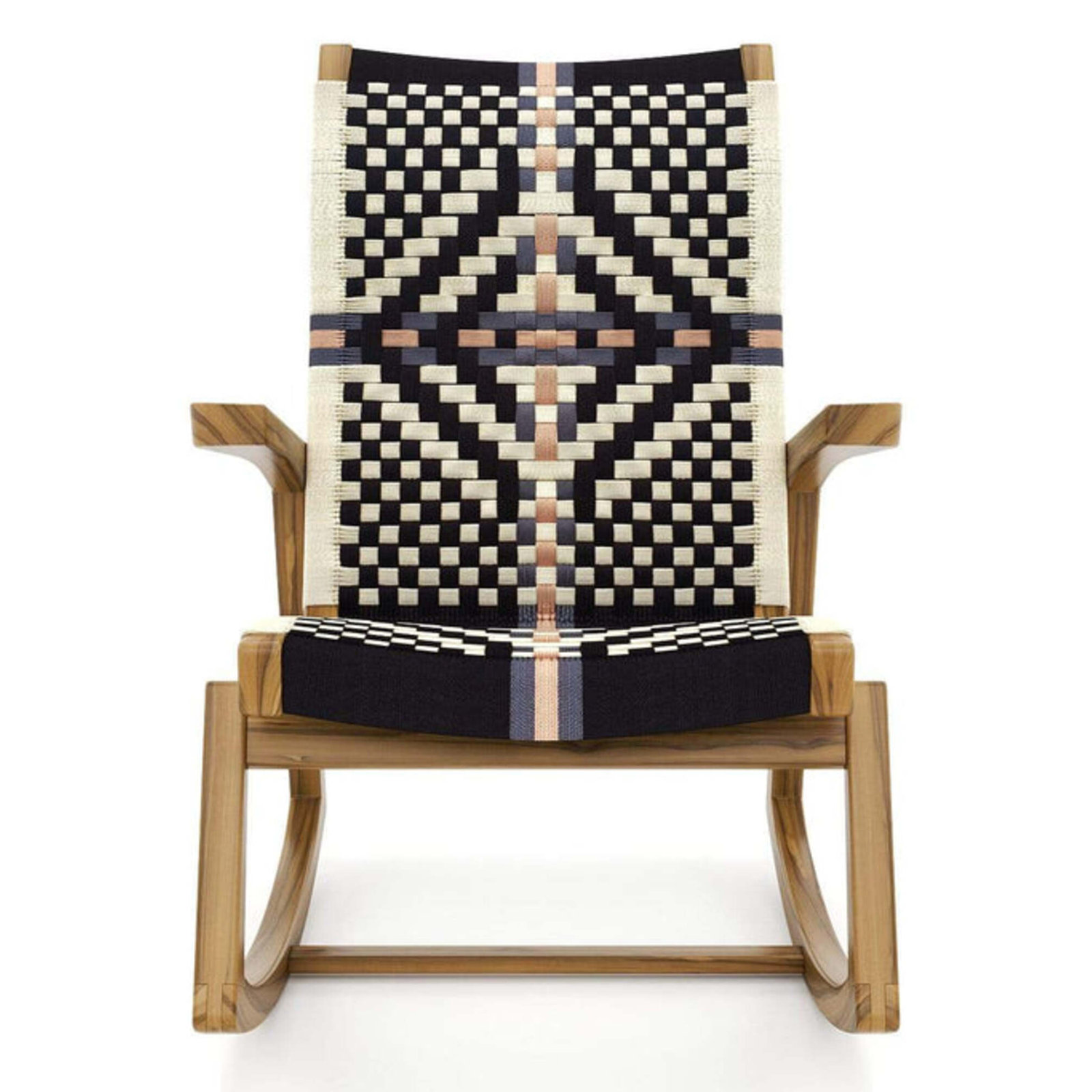 Amador Rocking Chair, Colonial Pattern, Natural