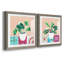 «Growing Happy I», ensemble de 2 peintures-663387089-663387094