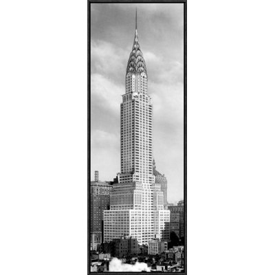 Chrysler Building, New York City Framed Photographic Print on Canvas
