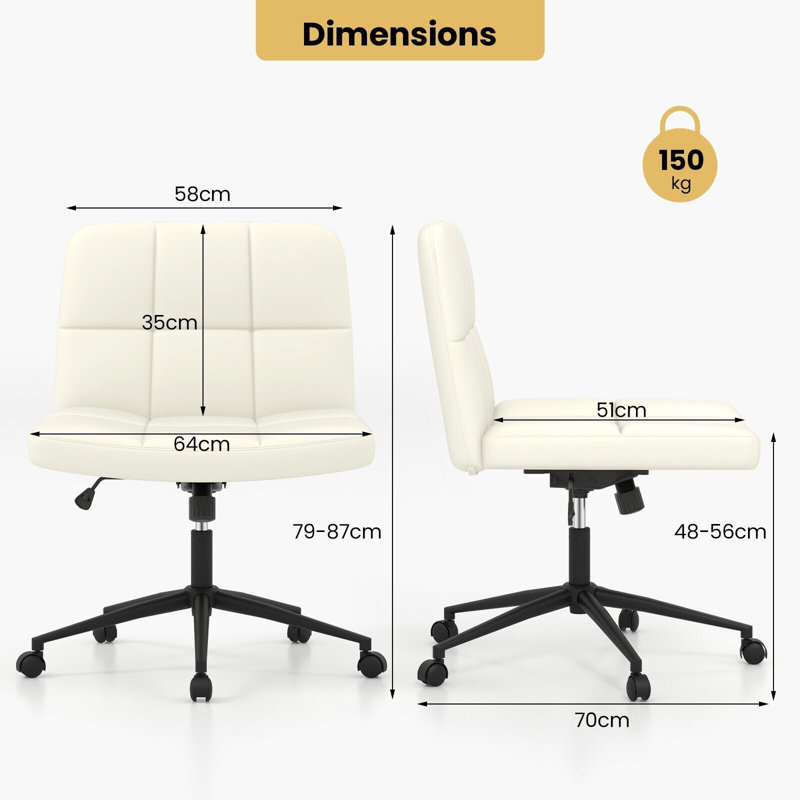 Shoua Office Chair, Beige