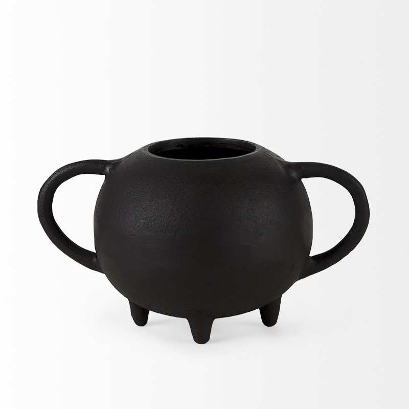 Bol d'inspiration italienne en métal noir mat
