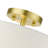 Flaire Fabric Semi Flush Mount-407736341-407736338