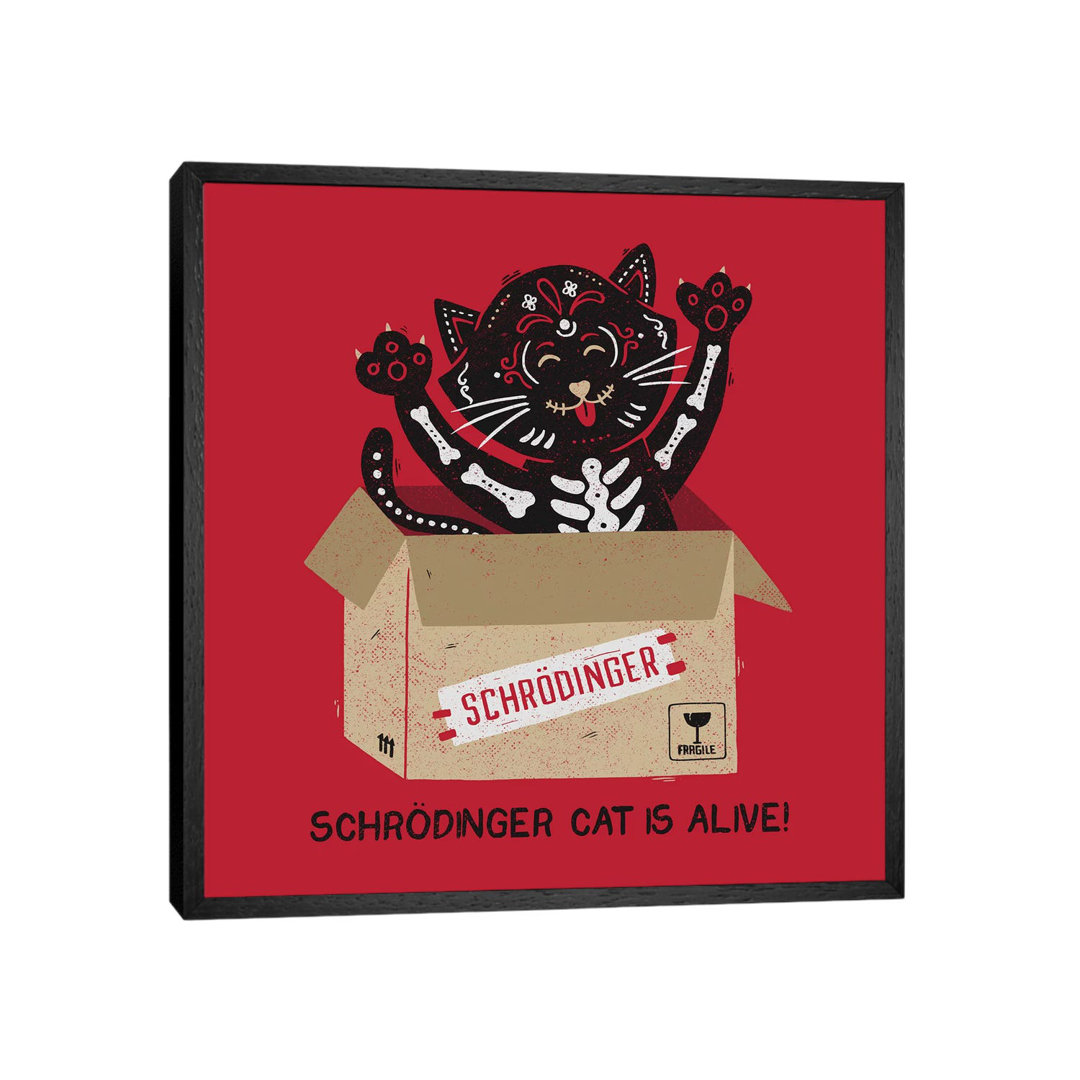 Am I Alive Schrödinger von Tobias Fonseca - Gallery-Wrapped Canvas Giclée on Canvas