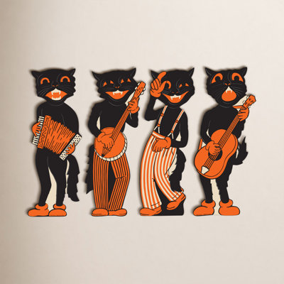 Halloween Cat Decorative Accent