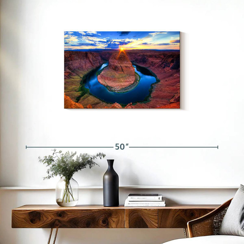Alvord Dramatic Horseshoe Bend, H 20 po x l 30 po