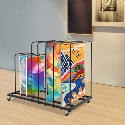 Support de rangement pour œuvres d'art