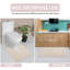 Tapis de bain réversible 100% coton Opulent Bathmat-893392647-893392644