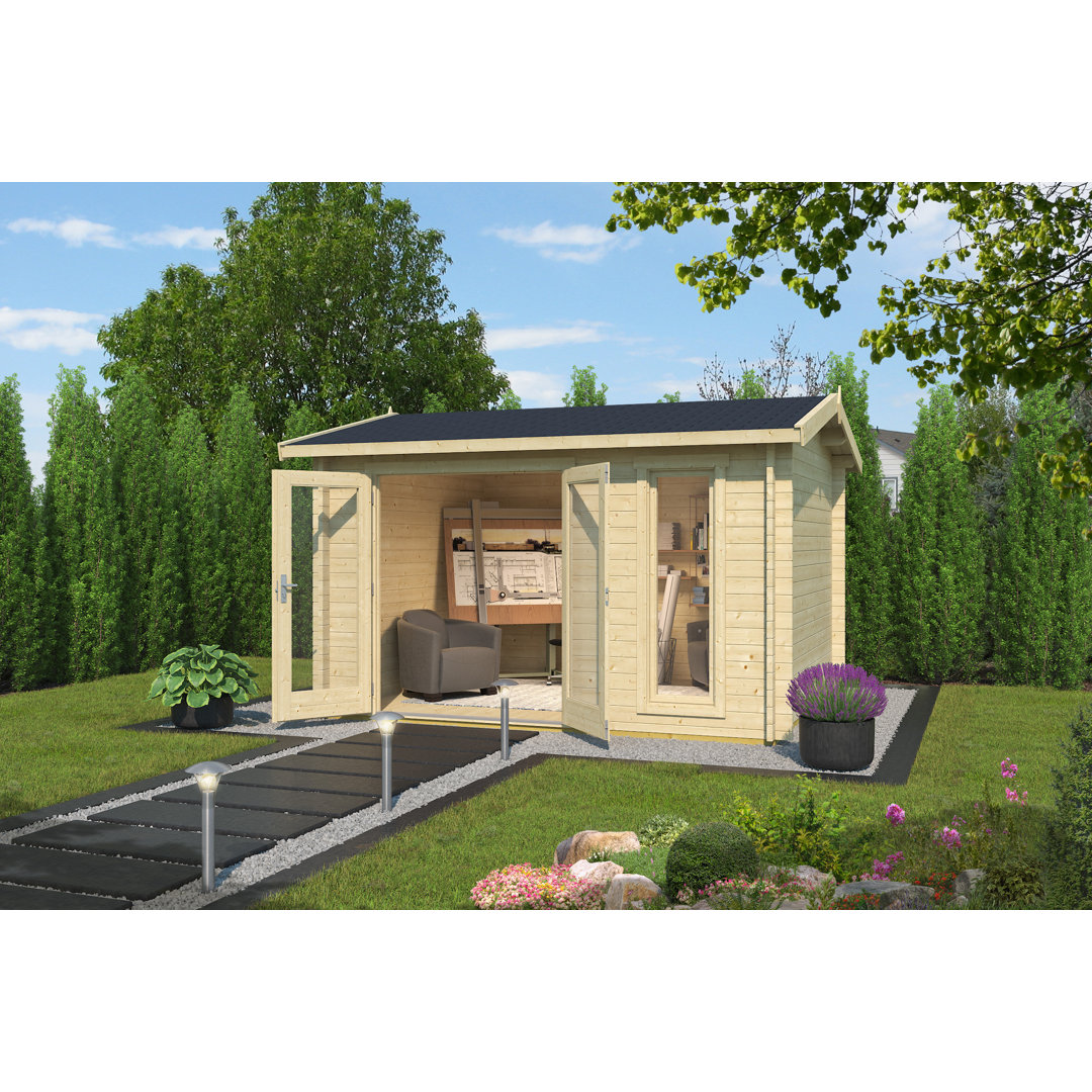Lasita Carlisle Premium Log Cabin With Tempered Double Glazing (40mm)