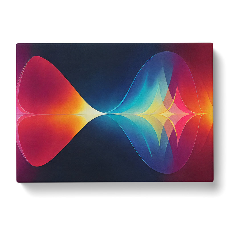 Sparkling Modern Abstract - Wrapped Canvas, 35cm H x 50cm W x 3cm D