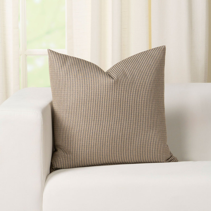 Striped Throw Pillow, 16" x 16"
