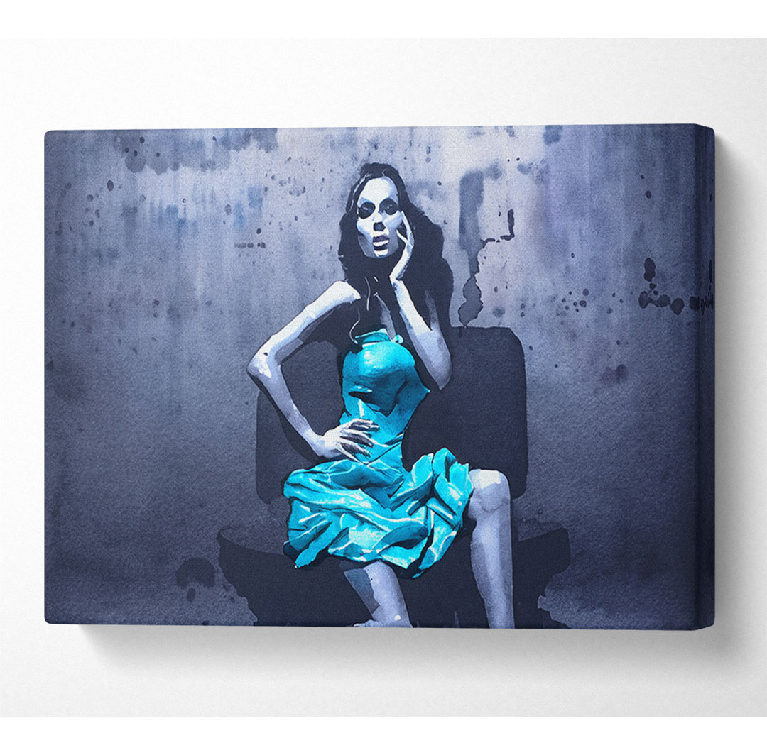 Model - Kunstdrucke auf Leinwand - Wrapped Canvas