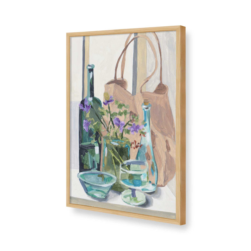 Impression sur toile «Sustain Elegance I» par Melissa Wang, H 40 po x l 30 po, Impression sur cadre ouvert sans papier mat