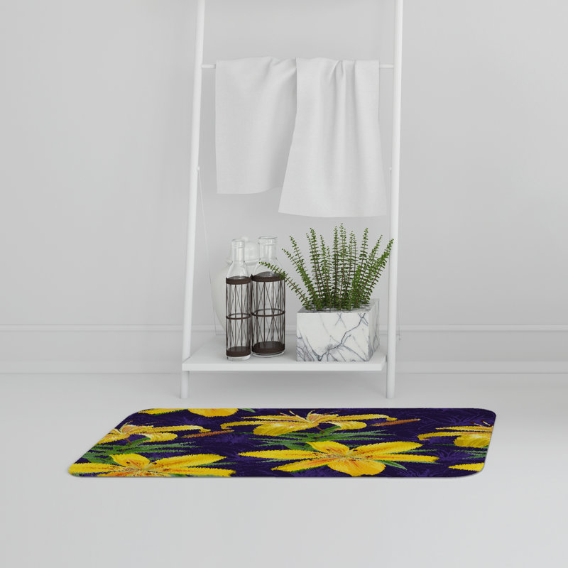 Akaela Memory Foam Non-Slip Bath Rug