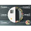 Huldar Glass Flat Wall Mirror