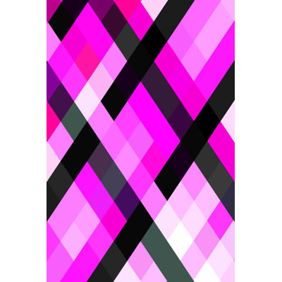 Pink White Black Diamonds