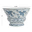 Bol rond en porcelaine