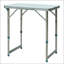Table de camping pliante Outsunny avec hauteur réglable, conception légère et portable pour une utilisation intérieure et extérieure