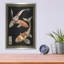  «Koi Fish On Black 1» par Chariklia Zarris, art mural en métal, 12 po x 16 po-1034456896