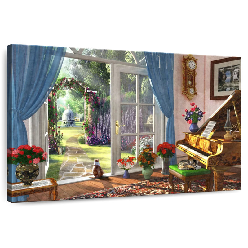 Lilie Room View, 16" H x 24" W