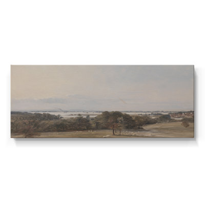 Paysage - DCxxxi - Toile tendue avec châssis - Prêt à accrocher