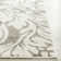 Ammundsen Floral Dark Gray/Beige Area Rug