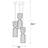 Sanez 3 - Light Cylinder Chandelier