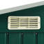 Garden Shed with Rack 205x130x183 cm Iron-1598157140