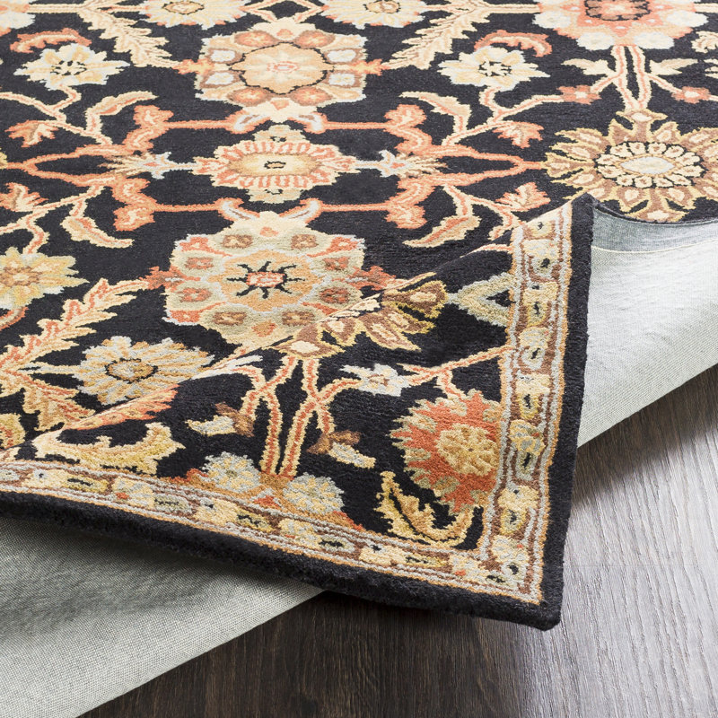 Redwood Hand Tufted Wool Oriental Indoor Rug, Runner 2'3" x 14'