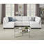 Canapé modulaire de 57 po de large à assise modulaire avec repose-pieds, canapé modulaire, canapé modulaire-608908797-625155593