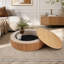Table basse ronde avec rangement caché-1894956310-1894956314