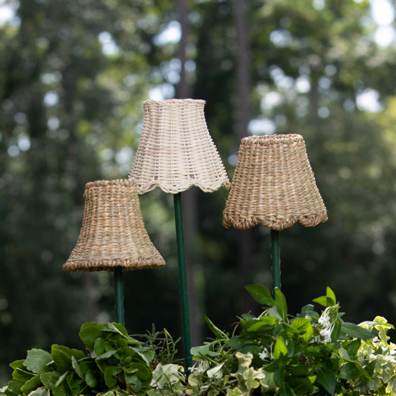 Empire Lamp Shade, Brown, 10" H x 16" W x 16" D