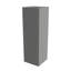 Aryahna 11.5X11.5X36" Grey Wood Cube Pedestal Display Glorifier Riser Stand