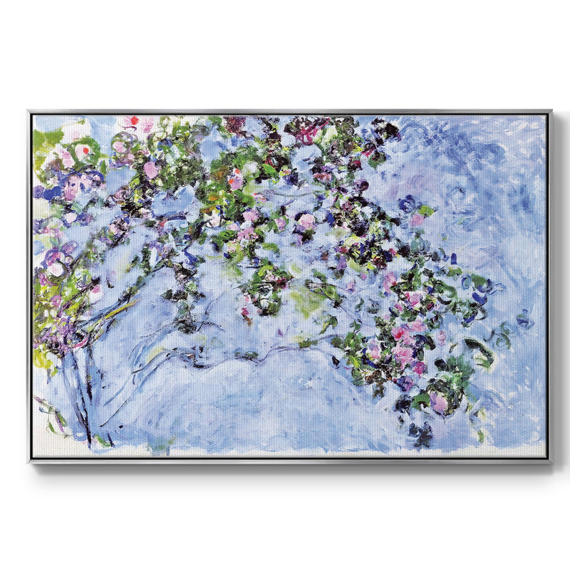 The Rose Bush, 1925, reproduction d'art sur toile, H 25 po x l 37 po x P 2 po, Argent