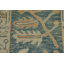 Grand tapis orange teint à la main Oushak 10 x 14