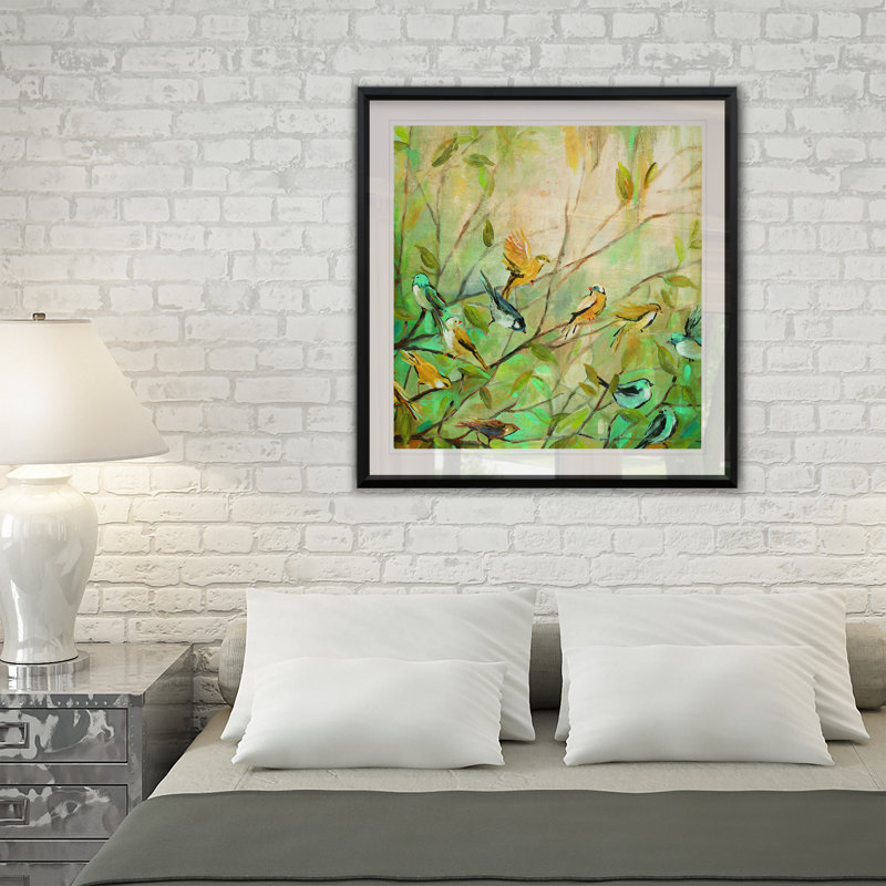 «Returning for Summer», reproduction encadrée, H 30,5 po x l 30,5 po x P 1,5 po