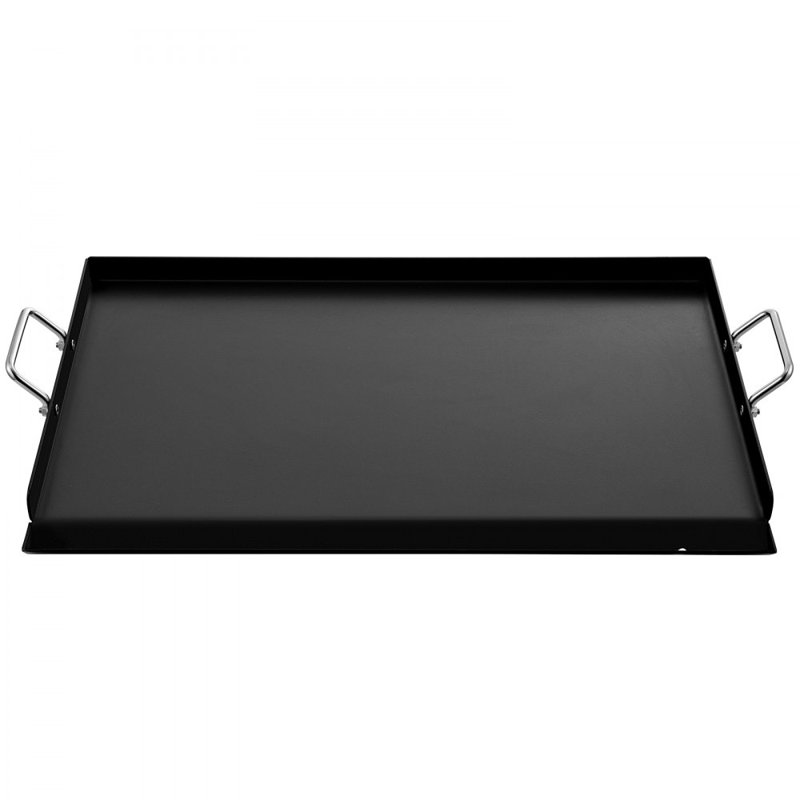 Carbon Steel Griddle, 16" x 24" Griddle Flat Top Plate, Griddle for BBQ Charcoal