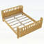 Lit plateforme en bois pour enfants avec rails de sécurité-2098907748-2098907751