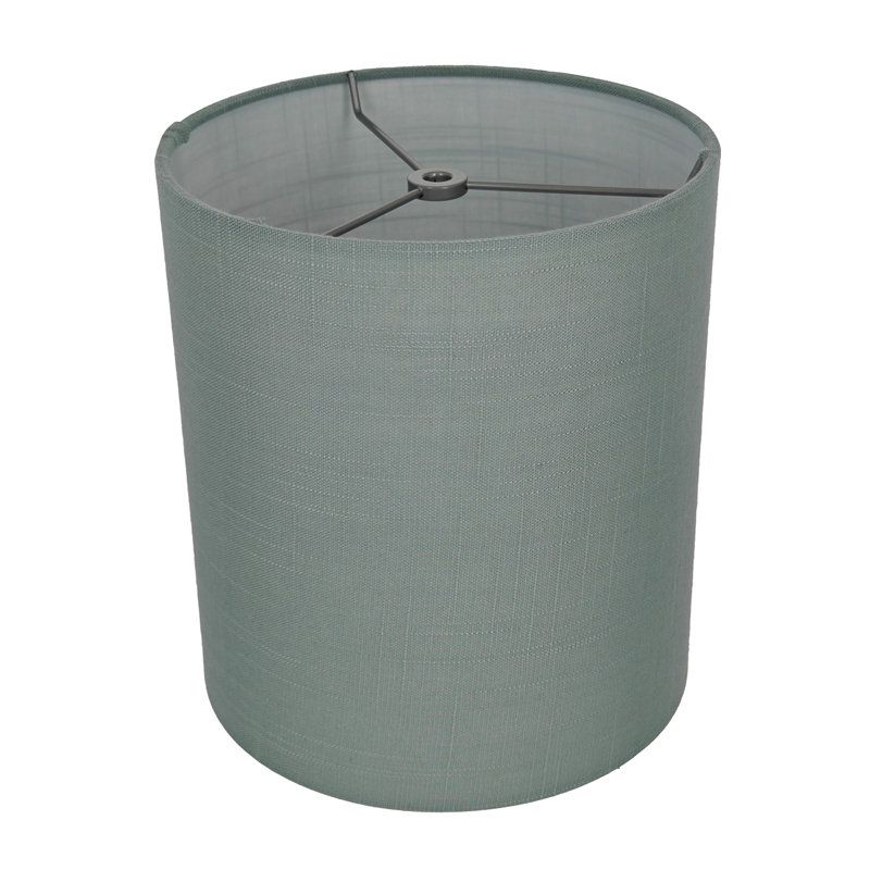 Abat-jour cylindriques, 10" H x 9" W x 9" D, Teal