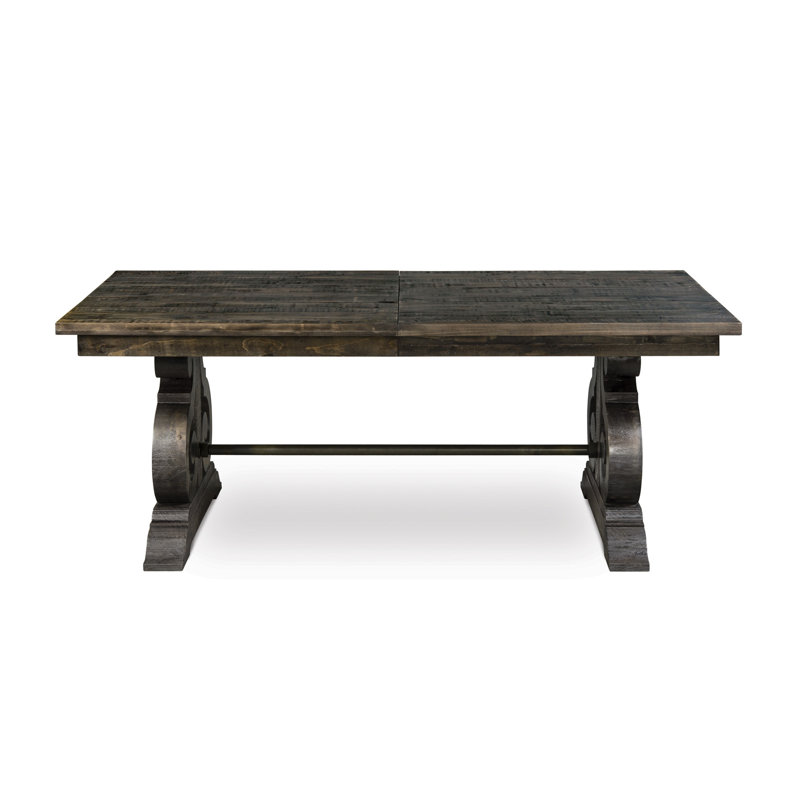 Grita Extendable Rectangular Dining Table With 2 Benches 2 Host Chairs And Buffet