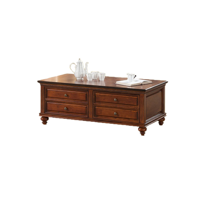 Table basse en bois massif American